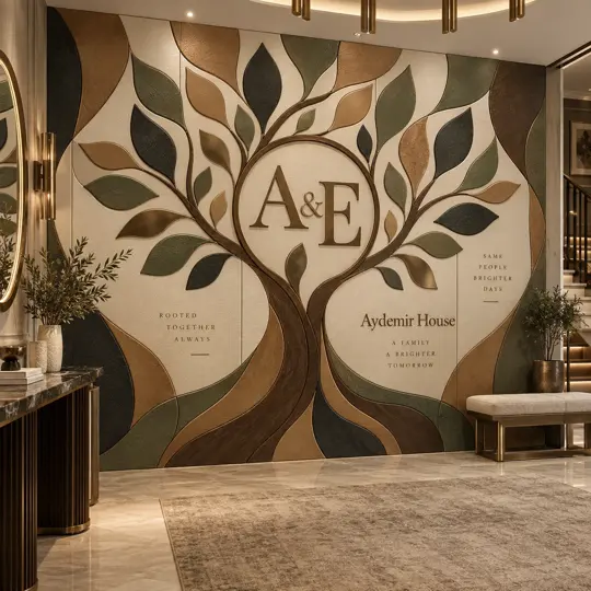 Aile Ağacı duvar tasarımı, 2. görsel