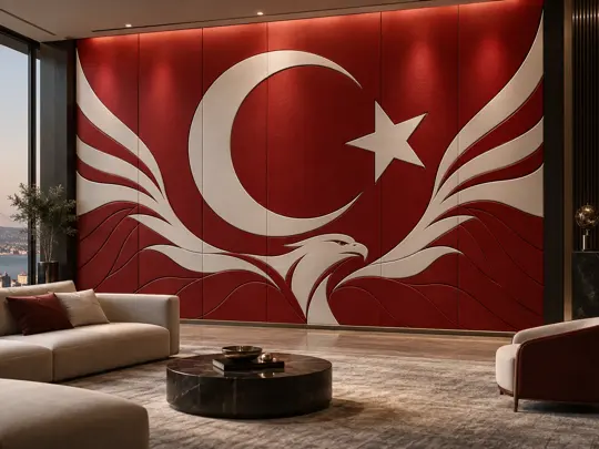Ay Yıldız duvar tasarımı, 3. görsel